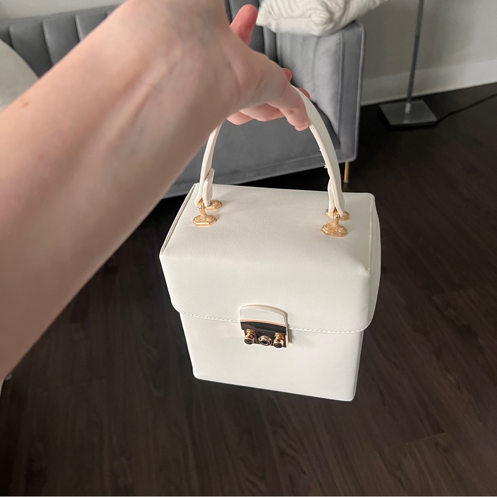 mini top satchel bag structured crossbody